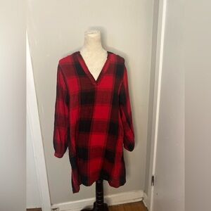 Old Navy Buffalo Plaid Dress